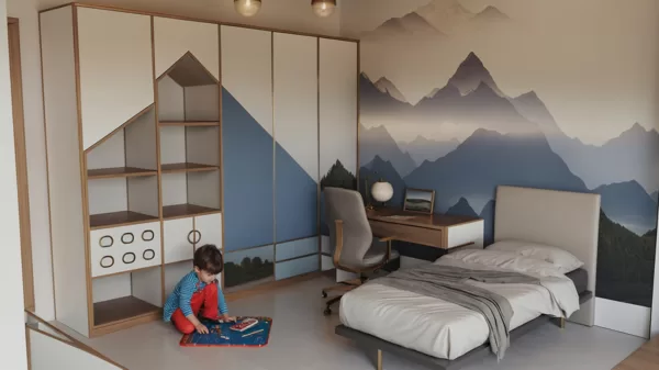 BĒRNU GUĻAMISTABAKID'S BEDROOM
