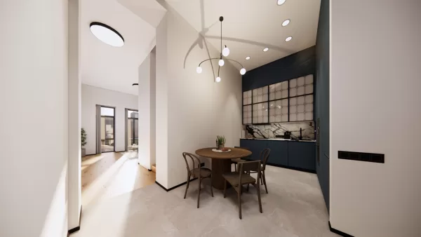 VIRTUVE UN ĒDAMISTABAKITCHEN AND DINNING ROOM