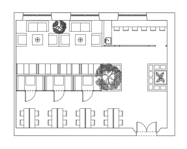 TELPAS PLĀNOJUMSFLOOR PLAN